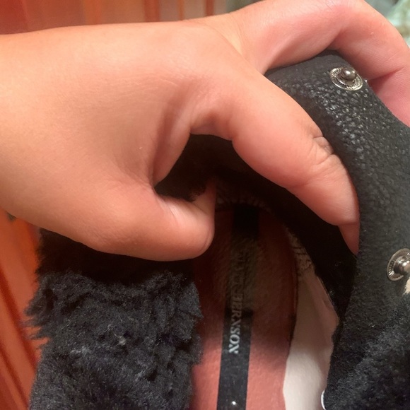 Matt Bernson Tundra Shearling Black Boots 10 - Picture 11 of 11